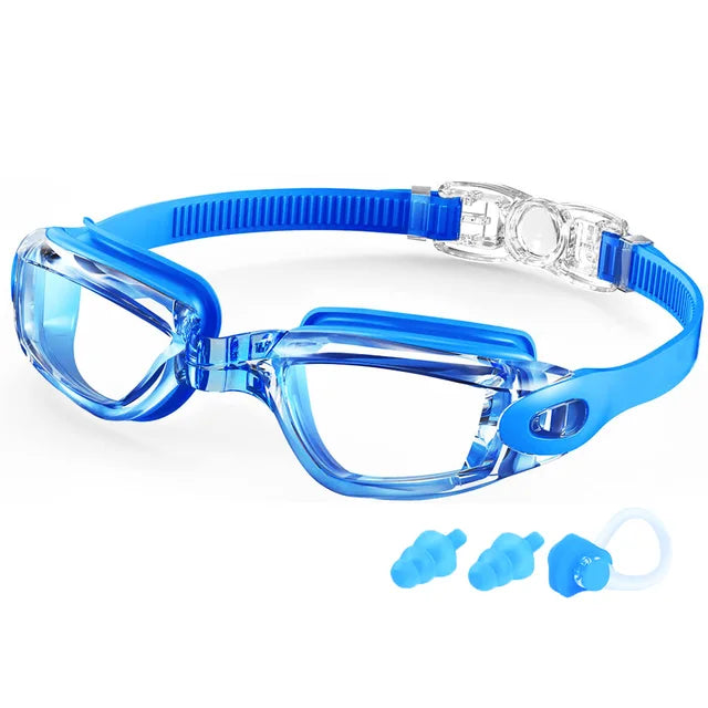 Swimming Goggles Professional Waterproof Swim Eyewear Glasses Anti-Fog 100% UV Protection